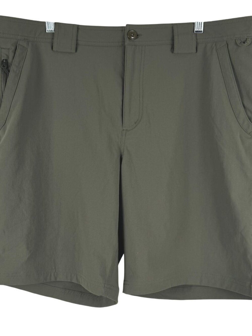Filson Stretch Shorts Mens 2XL Green Nylon Spandex Outdoor Hiking SS-2371